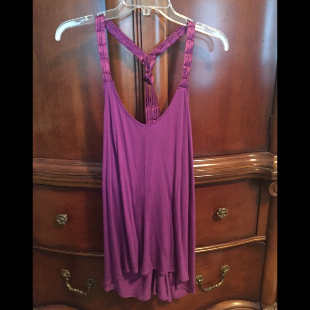 Racer back tank top